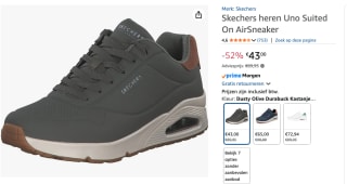 Skechers heren Uno Suited On AirSneaker voor €43 bij Amazon