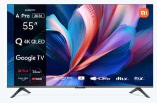 TV QLED 55" Xiaomi 55 A PRO, QLED 4K + Gratis Xiaomi Sound Pocket por 314.10€