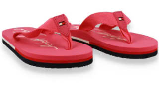 Tommy Hilfiger meisjes badslipper voor €8,98 bij Berca