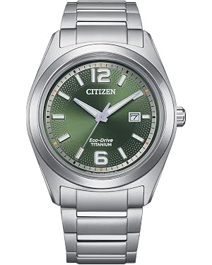 Citizen Reloj Analógico Hombres Eco-Drive Correa Titanio AW1641-81X por 151.43€