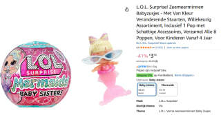 L.O.L. Surprise! Make-A-Mermaid Lil Sis Pop assorti voor €3,55 bij Amazon