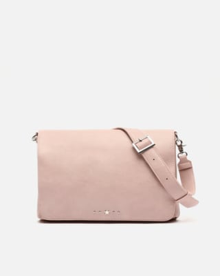 Bolso bandolera con solapa y detalles metálicos ed. por 7.50€