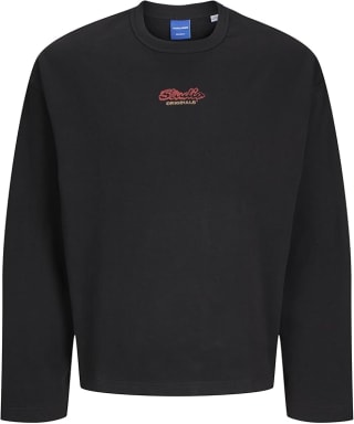 JACK & JONES sweatshirt voor heren met print op de rug voor €13,73 bij Amazon DE