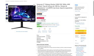 Monitor Gamer Samsung G30D 27" por $2,979 | Oferta Amazon