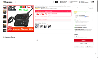 EJEAS V6 Pro+ por $285 | Oferta AliExpress