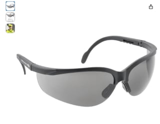 Lunettes de protection teintées unies Högert Technik Mainz à 2,81€