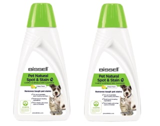2 x BISSELL Pet Natural Spot & Stain, solución de limpieza para alfombras 1L a 15.98€