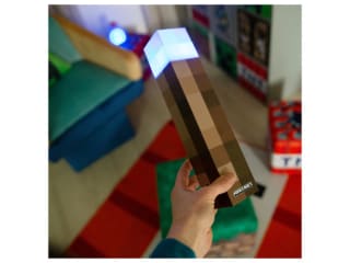 MINECRAFT lámpara antorcha LED por 12,99€ en Lidl