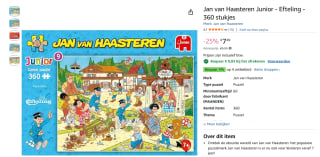Jan van Haasteren Junior - Efteling - 360 stukjes puzzel voor €6,66 bij Amazon