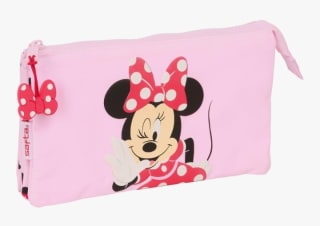 Safta Minnie Mouse Portatodo Triple por 6.45€.