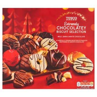 Tesco Extremely Chocolatey Biscuits 400G for £4.50 (Clubcard Price)