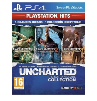 Uncharted Collection Hits PS4 por 15.99€.