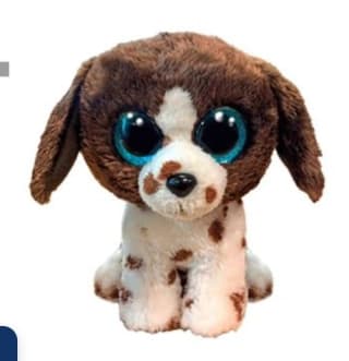 Peluche Beanie Boos Muddles Dog 15cm por 6.99€.