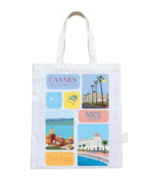 Bolsa Tote Bag "French Riviera Affiche" por 1.99€.