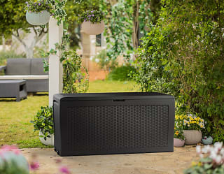 Coffre de jardin Keter Samoa 270 L (117×45×57 cm) pour 29,90€ chez Castorama