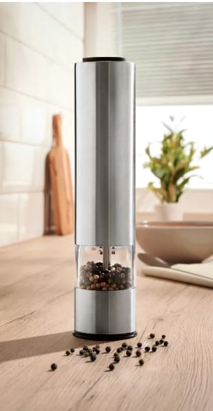 SILVERCREST® Elektrische peper- of zoutmolen voor €2,99 in de lidl webshop