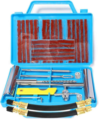 QUNNIE kit de réparation de pneu 32 pièces pour 11,39€ chez Amazon