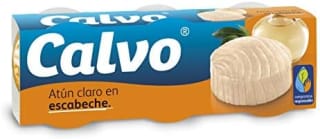 Calvo Atún Claro Escabeche 3 Pack 3x80g por 6,78€