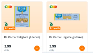 Glutenvrije Gnocchi di patate 1+1 gratis