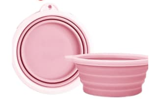 ¡Tazón Portátil Plegable para Mascotas Miniso por solo $1.745!