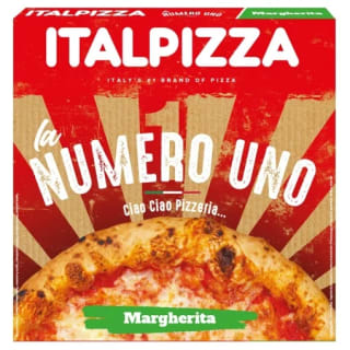 2 Pizza Margherita Italpizza 410 g por solo 1.16€ leer descripción