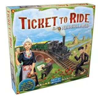 Ticket to Ride Nederland - Uitbreiding voor €19,89 bij Amazon en Bol.