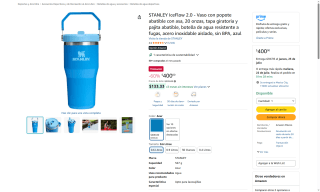 Vaso STANLEY IceFlow 2.0 20 oz por $400 | Oferta Amazon