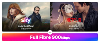 Sky Ultimate TV & 900Mbps Full Fibre Broadband (new customers) - £41/month - minimum