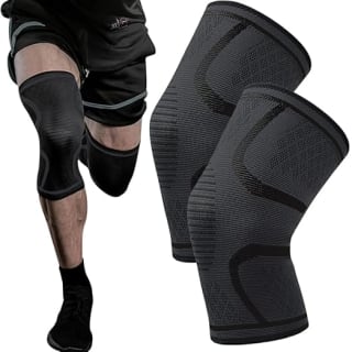 DQST 1 Par Rodilleras Deportivas Antideslizantes por $176 | Amazon