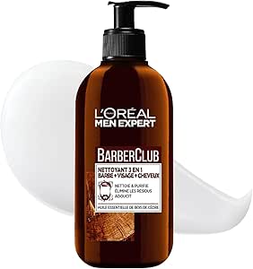 L'Oréal Men Expert Barber Club limpiador 3 en 1 por 4,06€