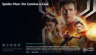 Spider-Man: Sin Camino a Casa UHD por $27 | Prime Video