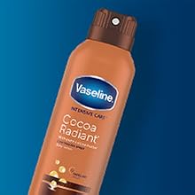 Vaseline Intensive Care Cocoa Radiant Spray Moisturiser with Vaseline jelly
