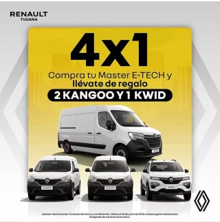 Oferta de Autos al 4x1 en Renault Tijuana