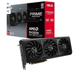 Carte Graphique ASUS Radeon RX 9070 XT OC 16GB GDDR6 FSR 4 à 664,36€