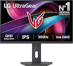 Monitor LG UltraGear 27G610A-B 27" QHD 200Hz IPS FreeSync Premium por 159€