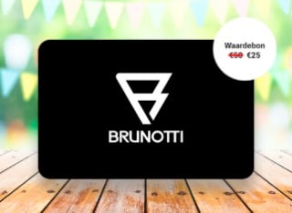 €50 waardebon voor Brunotti voor €25 bij Tripper