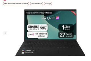 LG 15Z80T-G Portátil 15 pulgadas 1TB por 971,10€