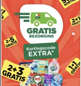 Gratis bezorging van je boodschappen bij de Plus