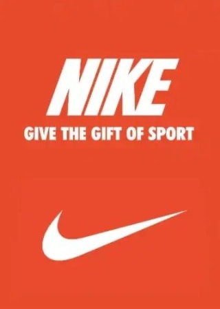 Tarjeta Regalo Nike 100 EUR (España) por 85€