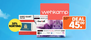 10% korting op cadeaukaarten (One4all, bol, Rituals e.a.) bij Albert Heijn