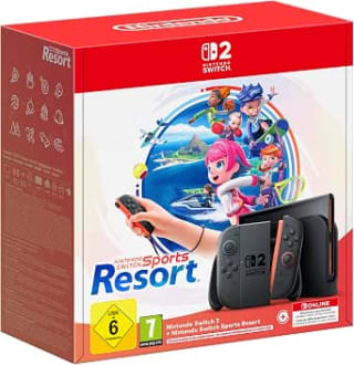 Nintendo Switch 2 HW + Nintendo Switch Sport Resort + 3 meses NSO por 499€