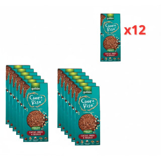 Gullón Cuor di Riso Galletas integrales con cacao, orzo y centeno 12 x 250g a 7.99€
