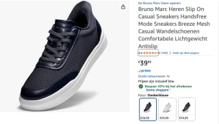 Bruno Marc Breeze Mesh Slip-on herensneakers met ademend mesh en EVA-zool