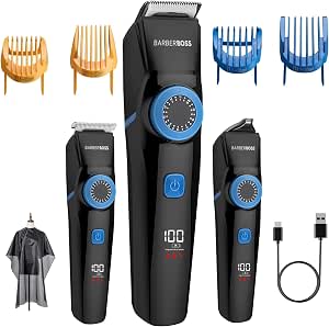 Recortadora de cabello 3 en 1 con esfera de precisión por 9.51€