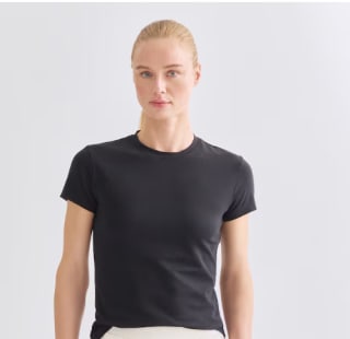 Camiseta de manga corta Sportcasual de mujer Boomerang - Negro por 4.99€