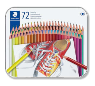 Staedtler Caja 72 Lápices hexagonales por 13.26€.
