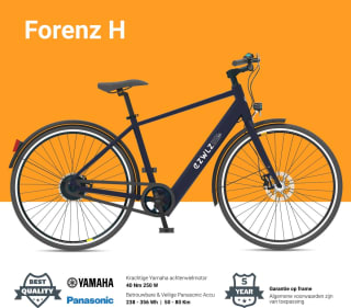 EZWLZ Elektrische Fiets Forenz H - Actieradius 50 km voor €699 bij Bol