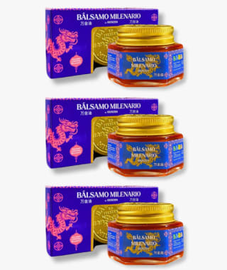 Pack 3 Bálsamo Milenario Extra Fuerte 90 gr perfecto para los deportistas por 9,95€