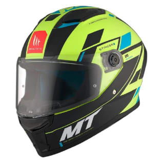 Casco Integral MT Stinger 2 Zivze C3 Amarillo Negro Mate por 39.95€