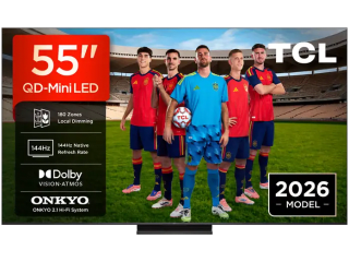 TV QD-Mini LED 55" TCL 55C6K PRO, UHD 4K, TCL AiPQ Processor por 499€